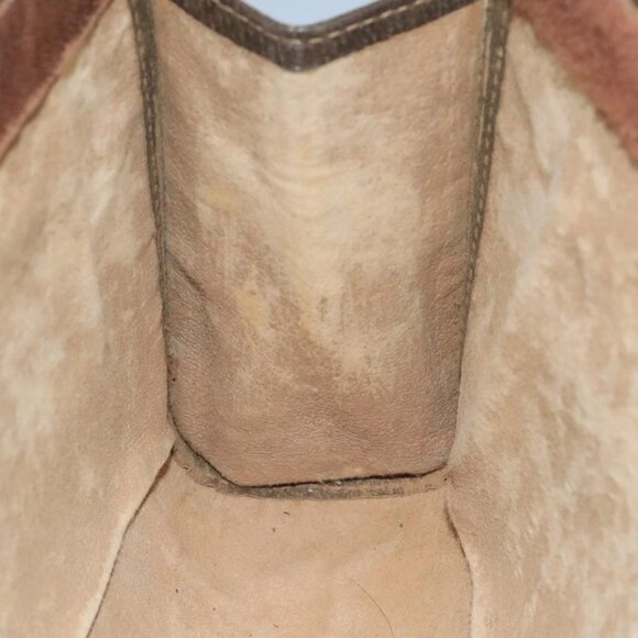 GUCCI GG Supreme Web Sherry Line Clutch Bag PVC Beige 001 014 2125 Auth bs20684 - Picture 11 of 16